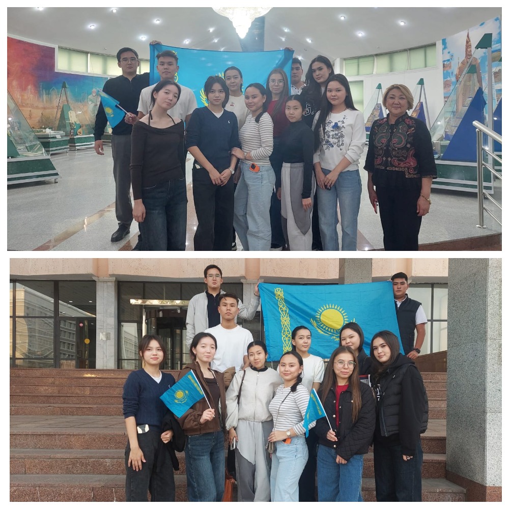 3 курс "Қаржы" ББ-ның студенттерінің әл-Фараби атындағы ҚазҰУ мұражайына баруы